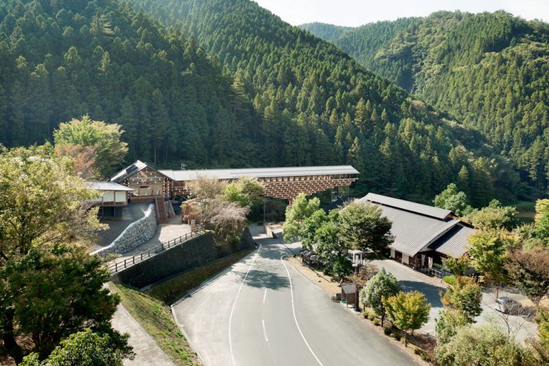 ԭľŲ yusuhara wooden bridge museum by Ὠ
